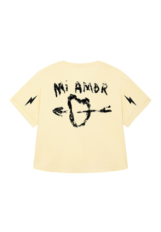 T-shirt Oversize "Tattoo Mi Amor"