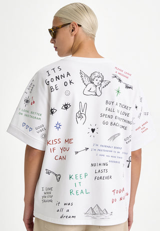 T-shirt Oversize "Back to School"