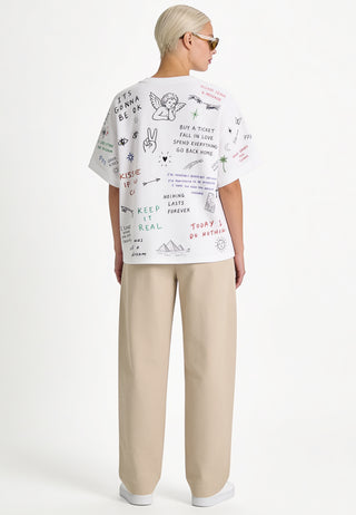 T-shirt Oversize "Back to School"