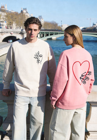 Sweatshirt Raglan Brodé "Serenity"
