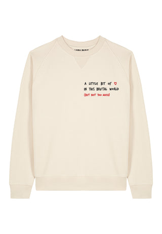 Sweatshirt Raglan Brodé "Brutal"