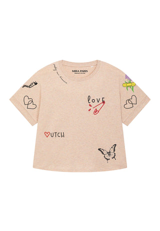 T-shirt Oversize "Tattoo Sweet"