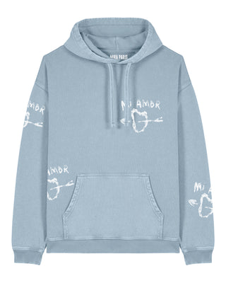 Hoodie Oversize Brodé "El Gran Amor"