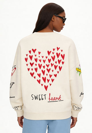 Sweatshirt Loose Fit "Tattoo Sweet"