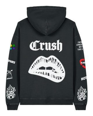 Hoodie Oversize Brodé "Crush"