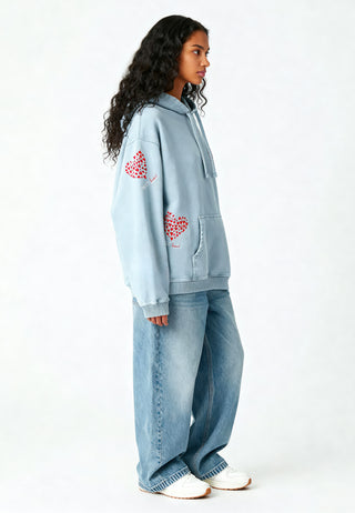 Hoodie Oversize Brodé "Too Sweet"