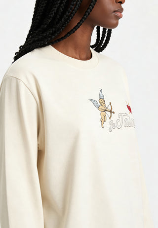 T-shirt Brodé "Je T'aime"