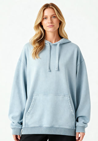 Hoodie Oversize "To Live Well"