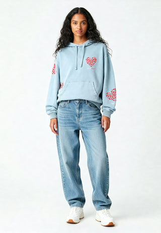 Hoodie Oversize Brodé "Too Sweet"