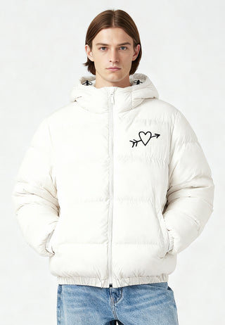 Doudoune Oversize Brodée "El Amor"