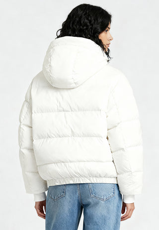 Doudoune Oversize Brodée "Follow Your Heart"