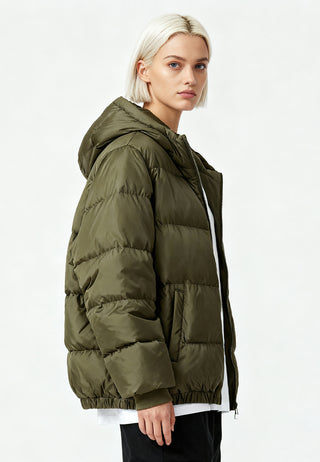 Doudoune Oversize Brodée "El Amor"