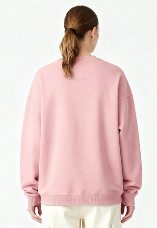 Sweatshirt Oversize Brodé "Follow Your Heart"