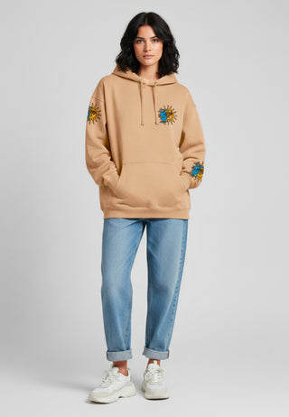 Hoodie Oversize Brodé "Lunar"