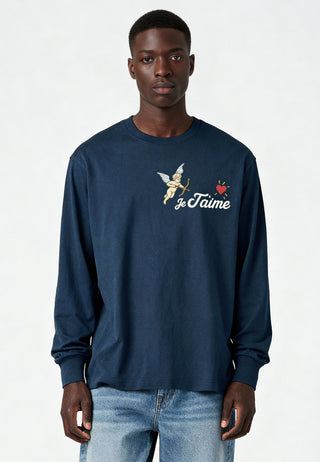 T-shirt Brodé "Je T'aime"