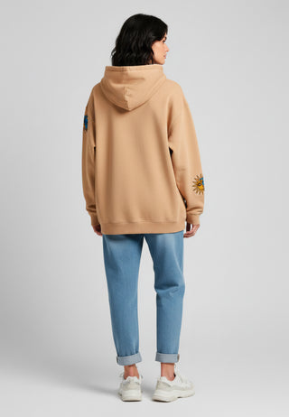 Hoodie Oversize Brodé "Lunar"