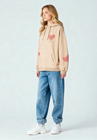Hoodie Oversize Brodé "Too Sweet"