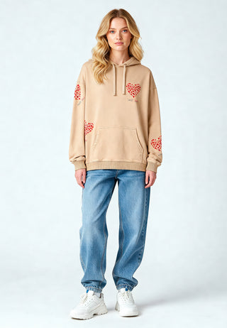 Hoodie Oversize Brodé "Too Sweet"