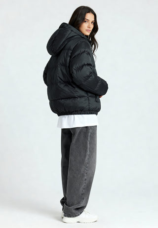 Doudoune Oversize Brodée "El Amor"