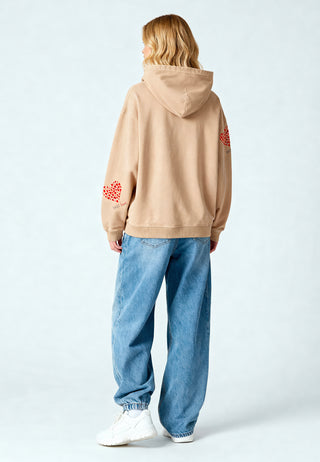 Hoodie Oversize Brodé "Too Sweet"