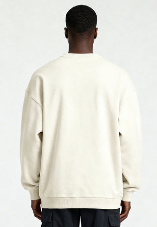 Sweatshirt Oversize Brodé "Follow Your Heart"