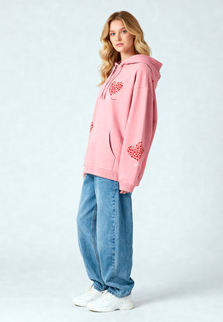 Hoodie Oversize Brodé "Too Sweet"