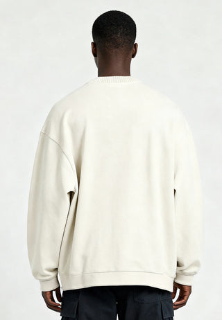 Sweatshirt Oversize Brodé "Je T'aime"