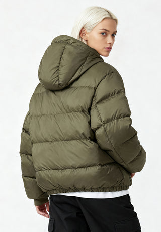 Doudoune Oversize Brodée "Saranghae"