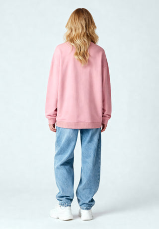 Sweatshirt Oversize Brodé "I Told ChatGPT"