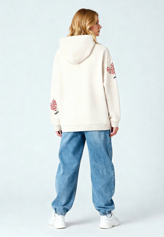 Hoodie Oversize Brodé "Too Sweet"