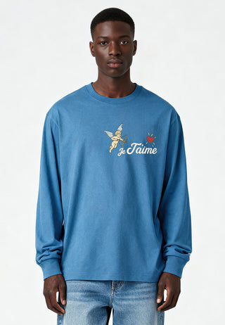 T-shirt Brodé "Je T'aime"