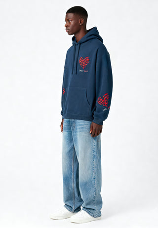 Hoodie Oversize Brodé "Too Sweet"