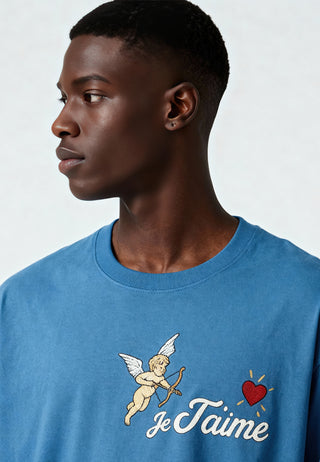 T-shirt Brodé "Je T'aime"