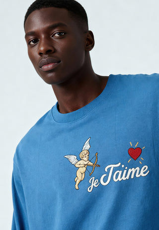 T-shirt Brodé "Je T'aime"