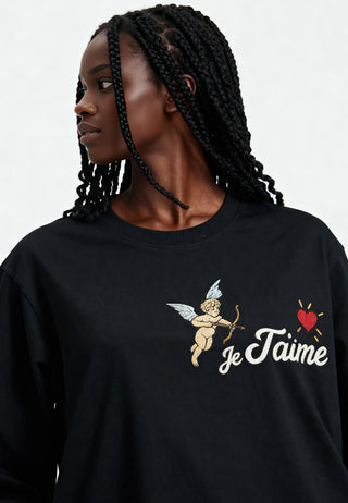 T-shirt Brodé "Je T'aime"