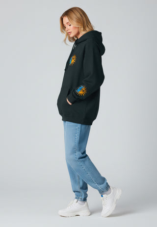 Hoodie Oversize Brodé "Lunar"