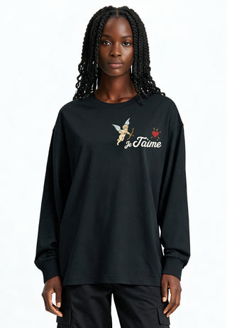 T-shirt Brodé "Je T'aime"