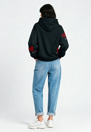 Hoodie Oversize Brodé "Too Sweet"