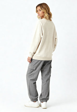 Sweatshirt Raglan Brodé "Fashion Crimes"