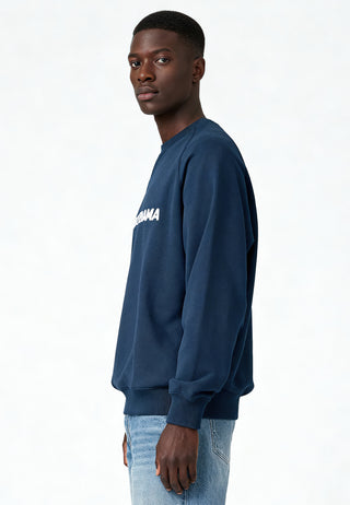 Sweatshirt Raglan Brodé "Matcha & Drama"