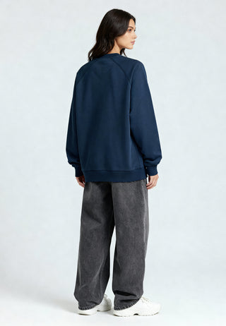 Sweatshirt Raglan Brodé "Pretending"