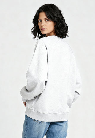 Sweatshirt Raglan Brodé "Matcha & Drama"