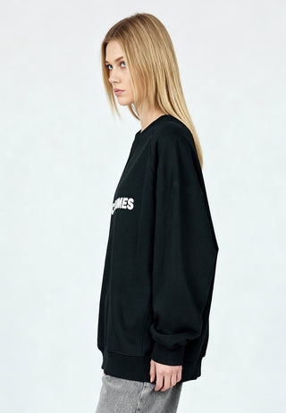 Sweatshirt Raglan Brodé "Fashion Crimes"