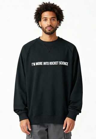 Sweatshirt Raglan Brodé "Rocket Science"