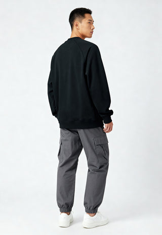 Sweatshirt Raglan Brodé "Free Hugs"