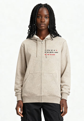 Hoodie Sherpa Brodé "Brutal"