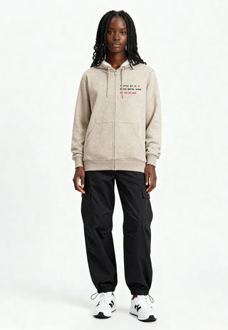 Hoodie Sherpa Brodé "Brutal"