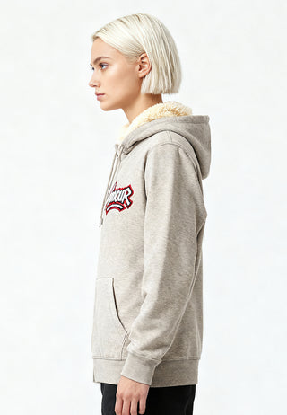 Hoodie Sherpa Brodé "Amour"