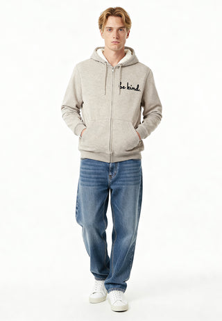 Hoodie Sherpa Brodé "Be Kind"