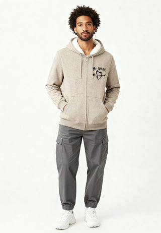 Hoodie Sherpa Brodé "Mi Amor"
